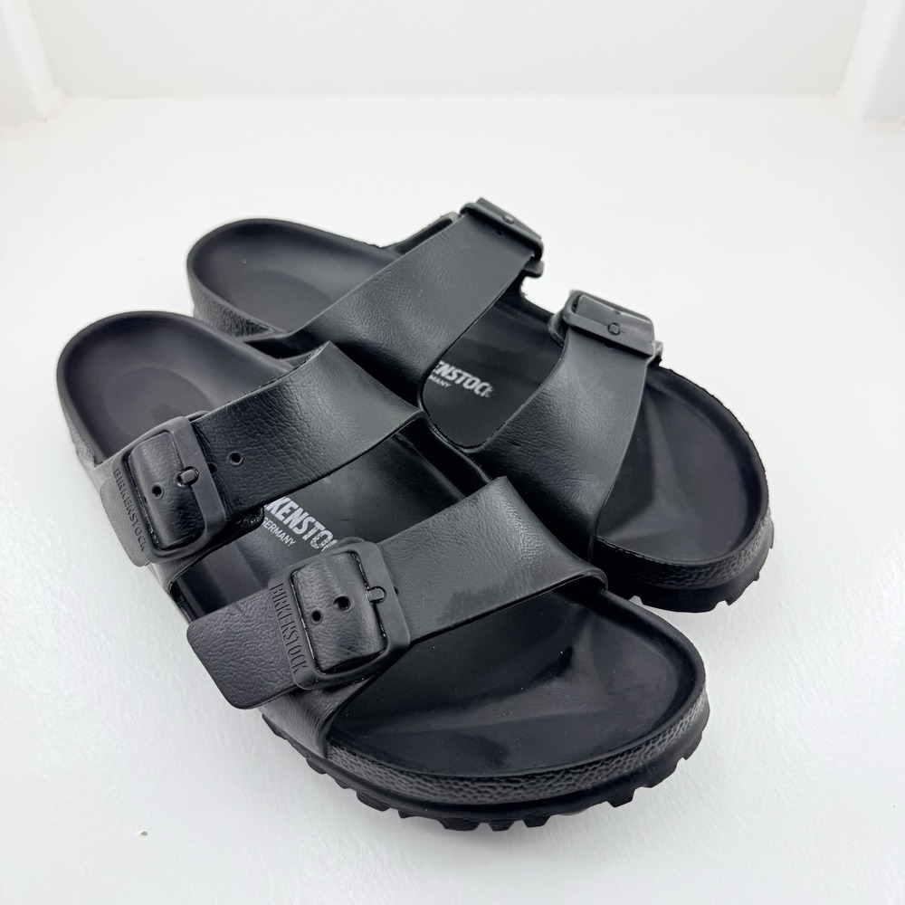 Birkenstock Arizona EVA Sandals Women 9 Men 7 EU 40 Black Waterproof Slides